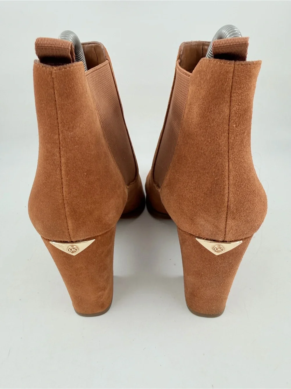 NEW! Michael Michael Kors Women’s Lottie Brown -SZ 7.5- Suede Chelsea Bootie
